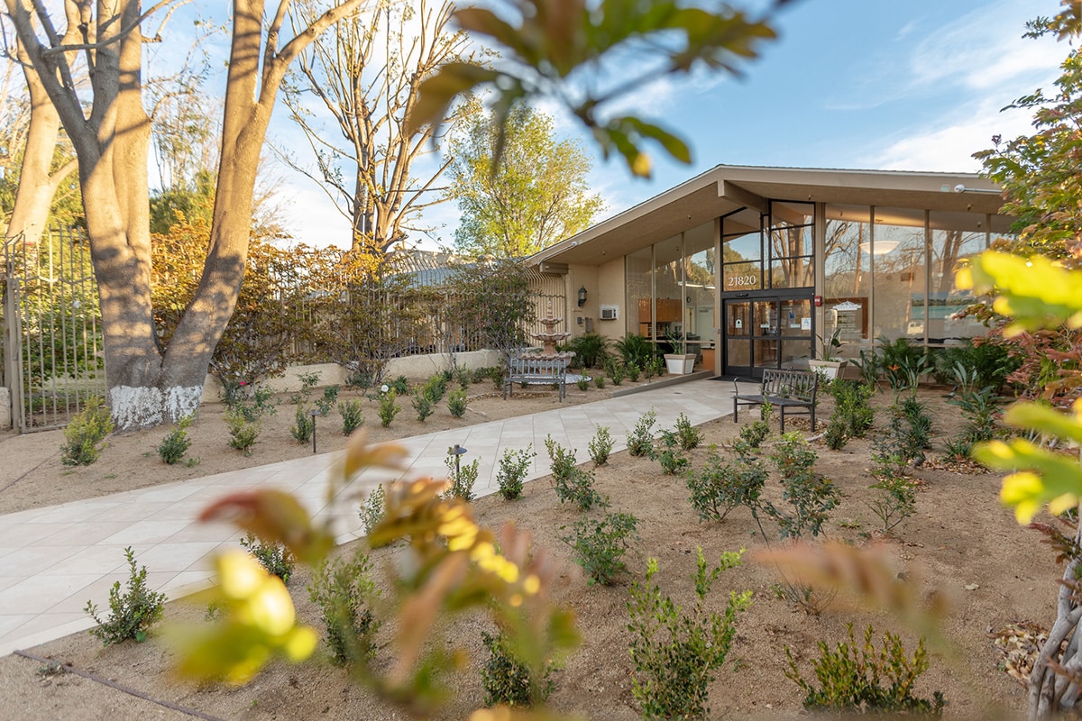 The front entrance to Stoney Point