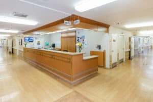 The front desk at Stoney Point