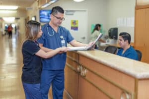Nurses working at Stoney Point