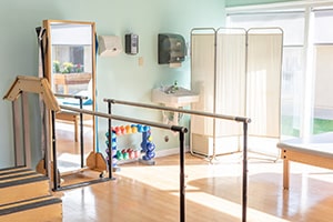 The rehab gym at Stoney Point